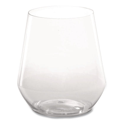 WNA Reserv Stemless Glassware, 12 oz, Clear, 16 Cups/Tray, 4 Trays/Carton (WNARESSGL12)
