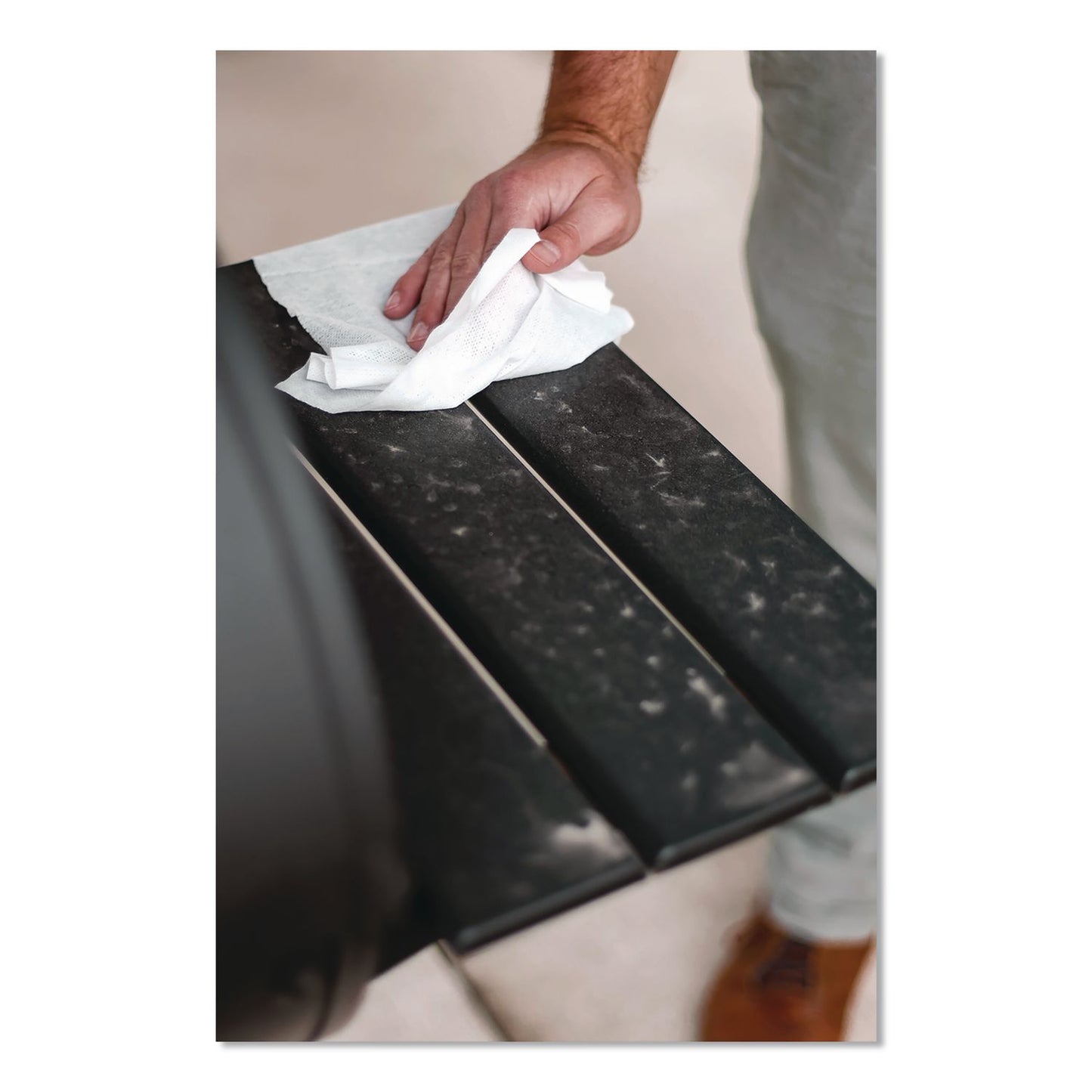 Crocodile Cloth® Grill Cleaning Cloths, 10 x 15, White, 80/Pack (DIL6600080)