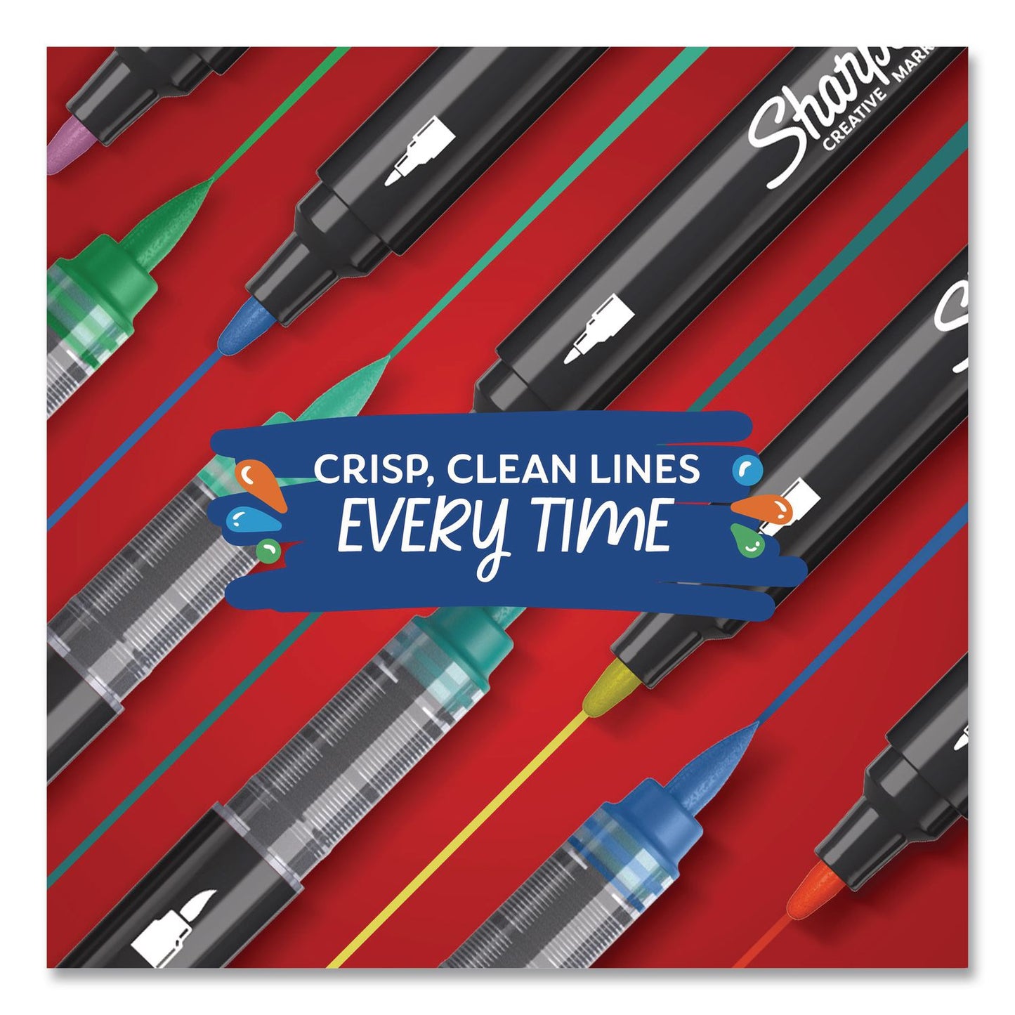 Sharpie® Creative Markers, Bullet Tip, Parang, 6/Pack (SAN2218115)