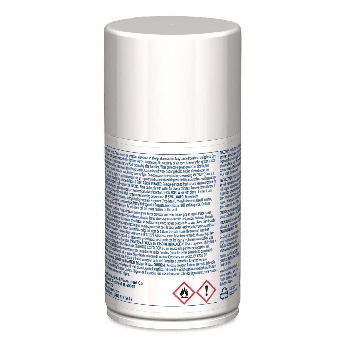 Boardwalk® Metered Air Freshener Refill, Forest Spring, 7 oz Aerosol Can, 6/Carton (BWK914)