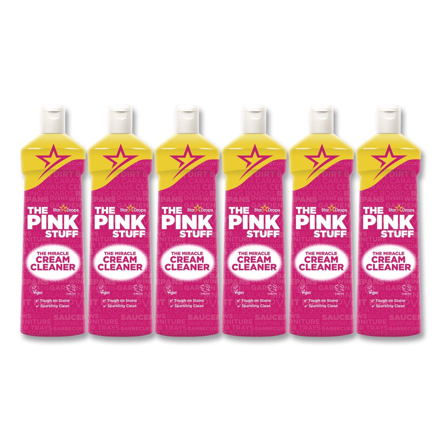 The Pink Stuff Miracle Cream Cleaner, Floral Scent, 16.69 oz Bottle, 6/Carton (RST823784CT)