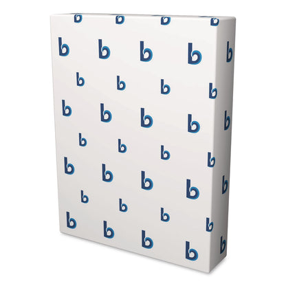 Boardwalk® Convenience Carton Copy Paper, 92 Bright, 20 lb Bond Weight, 8.5 x 11, White, 500 Sheets/Ream, 5 Reams/Carton (BWK11289)