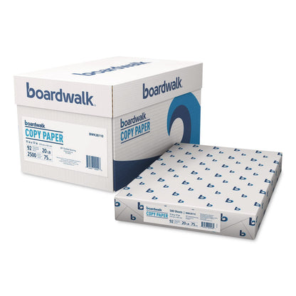 Boardwalk® Ledger Size Copy Paper, 92 Bright, 20 lb Bond Weight, 11 x 17, White, 500 Sheets/Ream, 5 Reams/Carton (BWK28110)
