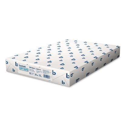 Boardwalk® Ledger Size Copy Paper, 92 Bright, 20 lb Bond Weight, 11 x 17, White, 500 Sheets/Ream, 5 Reams/Carton (BWK28110)
