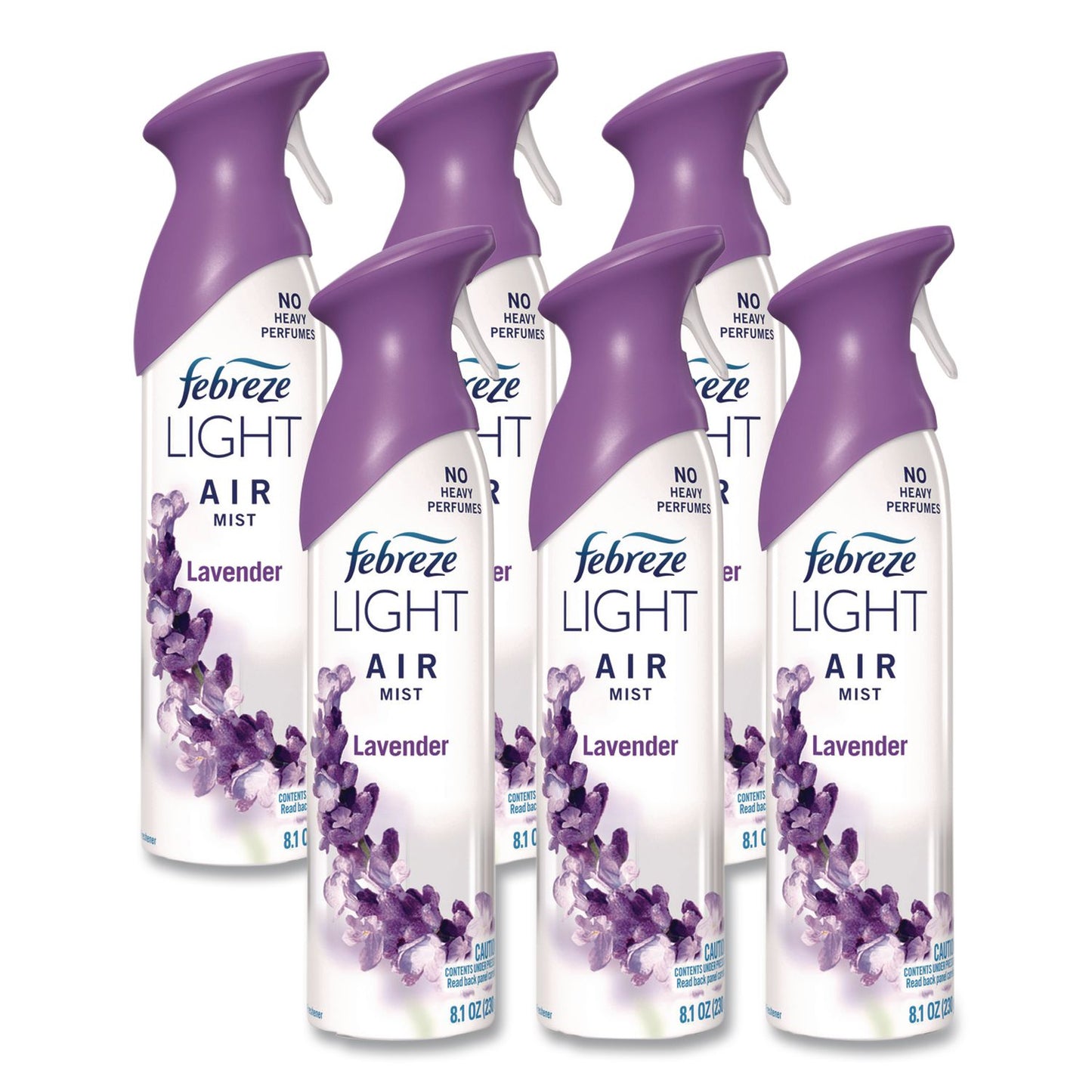 Febreze® AIR, Lavender, 8.8 oz Aerosol Spray, 6/Carton (PGC19926)