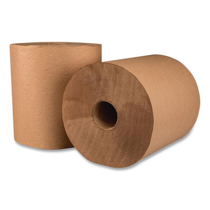 Marcal PRO™ Brown Roll Towel, 1-Ply, 7.87" x 800 ft, Brown, 6 Rolls/Carton (MRCNP6800EN)