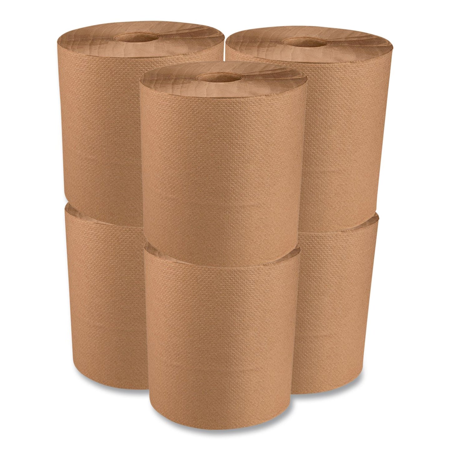 Marcal PRO™ Brown Roll Towel, 1-Ply, 7.87" x 800 ft, Brown, 6 Rolls/Carton (MRCNP6800EN)