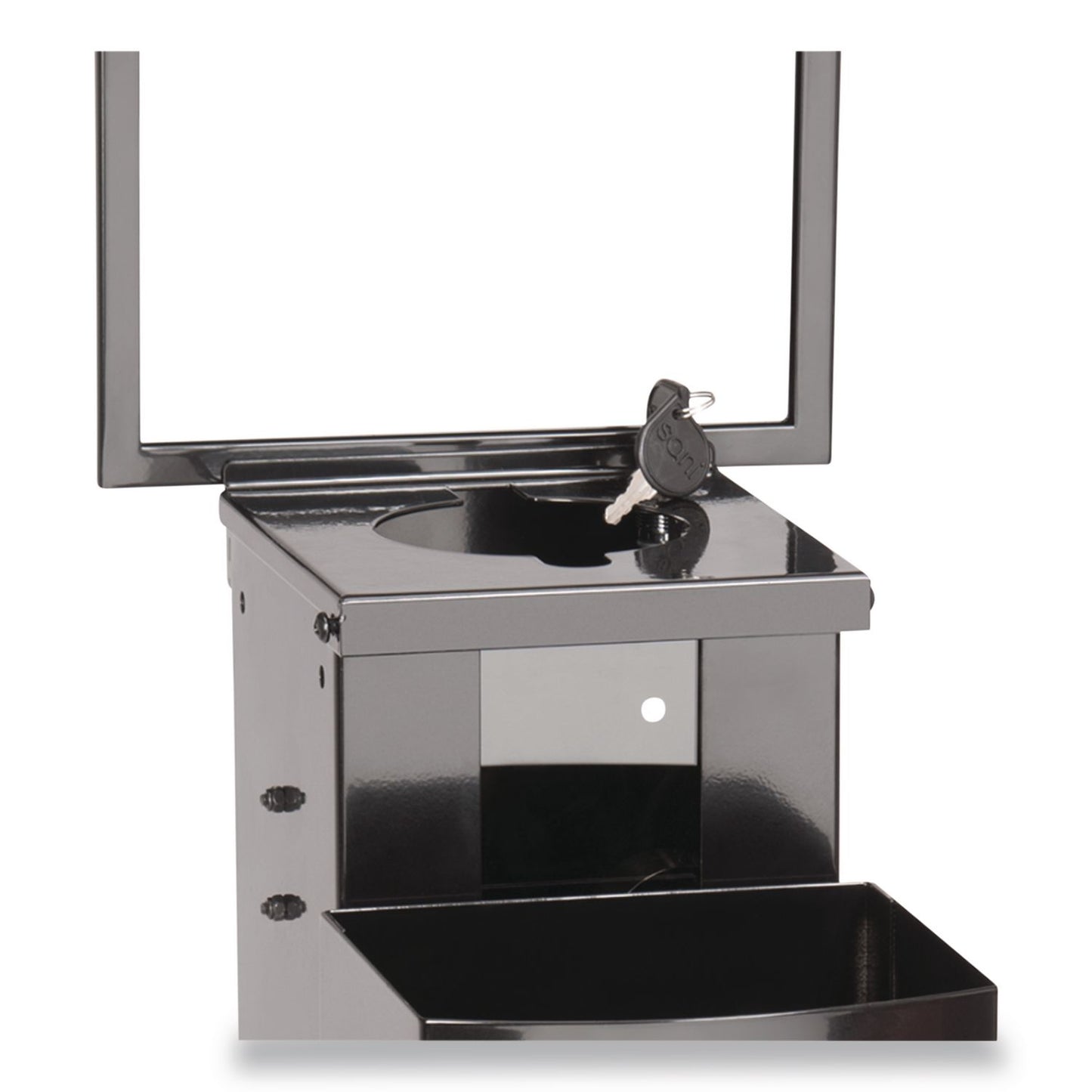 Sani Professional® Pop-Up Floorstand, 12 x 14.5 x 51.5, Black (NICQ438FP)