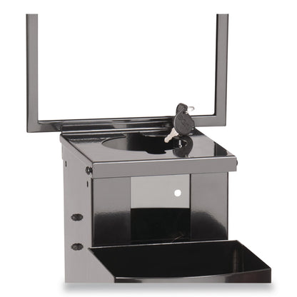 Sani Professional® Pop-Up Floorstand, 12 x 14.5 x 51.5, Black (NICQ438FP)