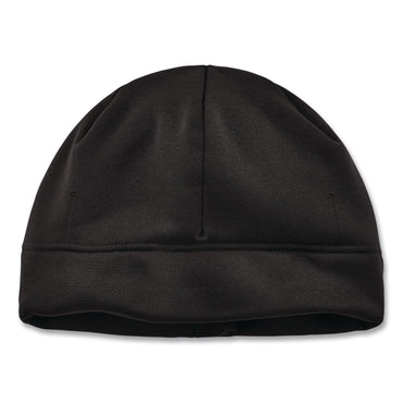 ergodyne® N-Ferno 6808ZI Zippered Winter Beanie Hat with Bump Cap, Black (EGO16911)