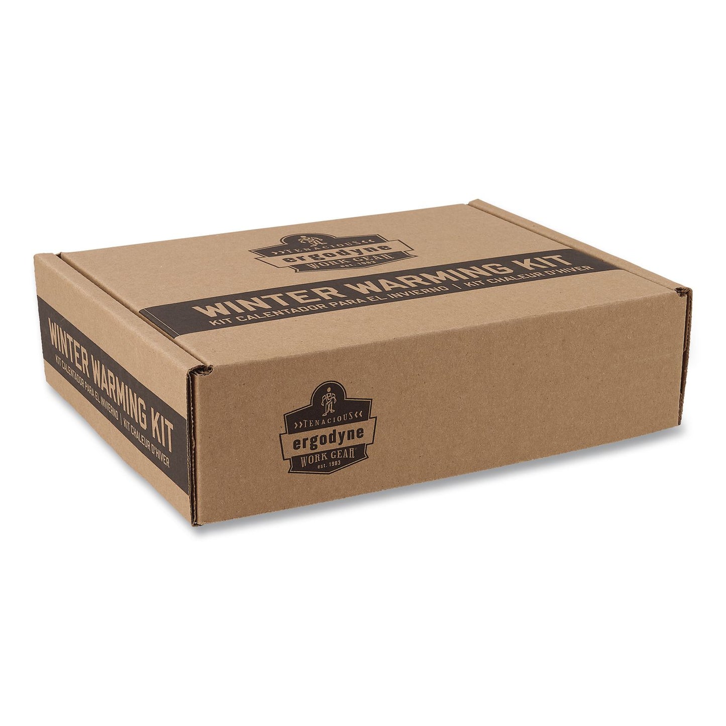 ergodyne® N-Ferno 6981 Winter Warming Kit, Large, Lime/Orange/Navy (EGO16984)