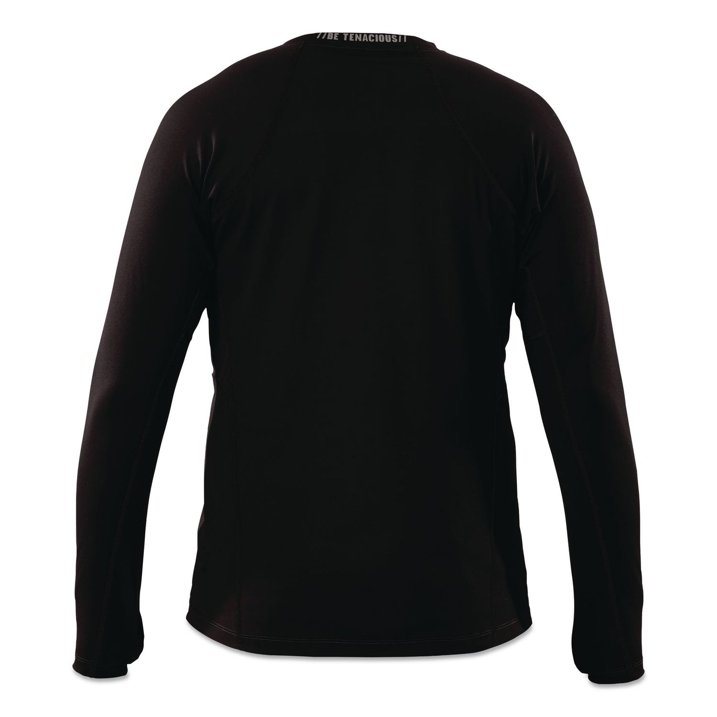 ergodyne® N-Ferno 6435 Midweight Long Sleeve Base Layer Shirt, Small, Black (EGO40202)