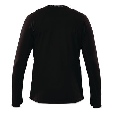 ergodyne® N-Ferno 6435 Midweight Long Sleeve Base Layer Shirt, Small, Black (EGO40202)