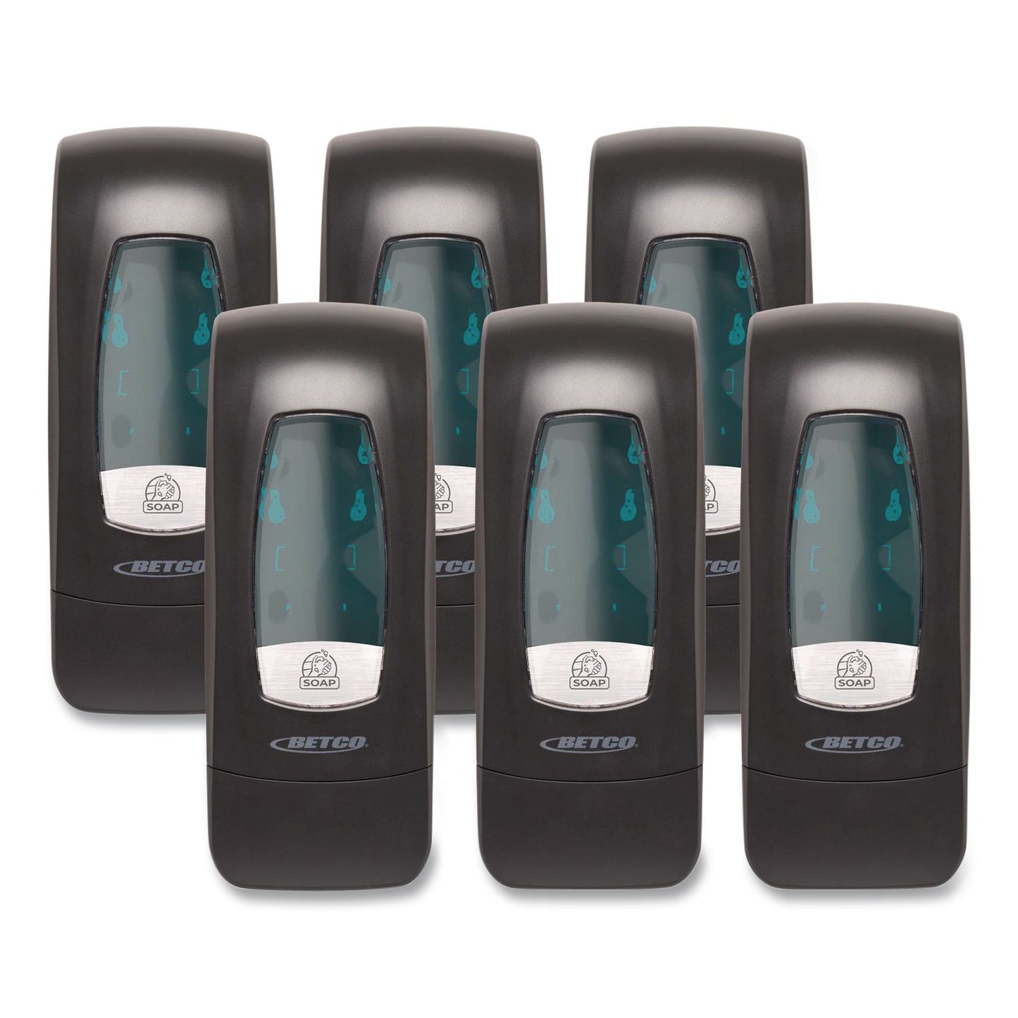 Betco® Clario C3 Manual Foam Soap Dispenser, 5.08 x 4, x 12.1, Black, 6/Carton (BET9302100)