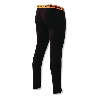 ergodyne® N-Ferno 6480 Midweight Base Layer Pants, Small, Black (EGO40802)
