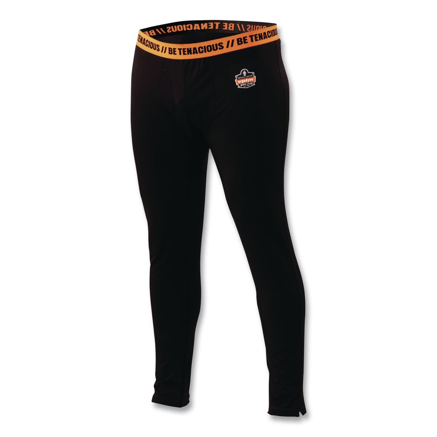 ergodyne® N-Ferno 6480 Midweight Base Layer Pants, Small, Black (EGO40802)