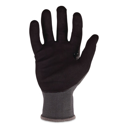 ergodyne® ProFlex 7043 ANSI A4 Nitrile Coated CR Gloves, EN388: 4X42D, 7.5" Long, 3X-Large (12), Gray, Pair (EGO10527)