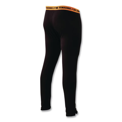 ergodyne® N-Ferno 6480 Midweight Base Layer Pants, 4X-Large, Black (EGO40808)