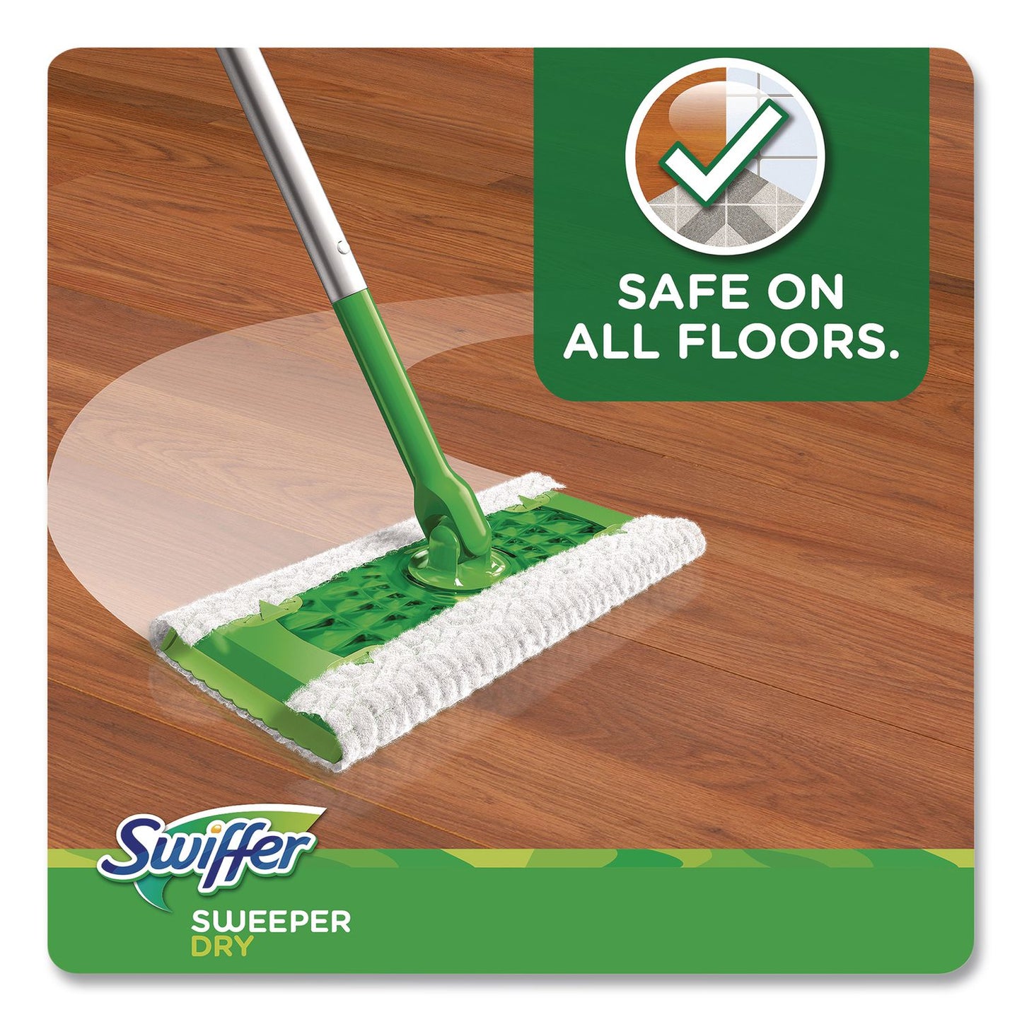 Swiffer® Dry Refill Cloths, 1-Ply, 10.4" x 8", White, 52/Pack (PGC81216PK)