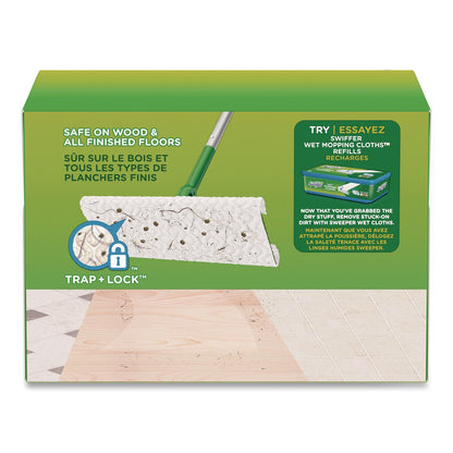 Swiffer® Dry Refill Cloths, 1-Ply, 10.4" x 8", White, 52/Pack (PGC81216PK)