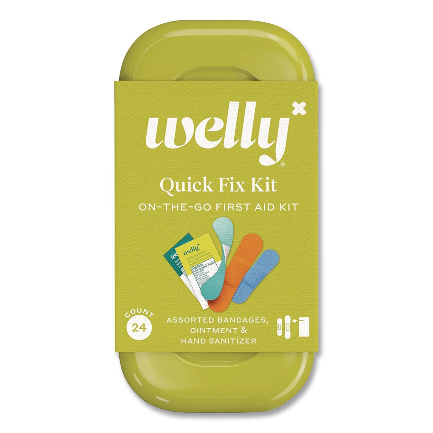 welly® Quick Fix Kit, 24 Pieces, Tin Case (LIL12014)