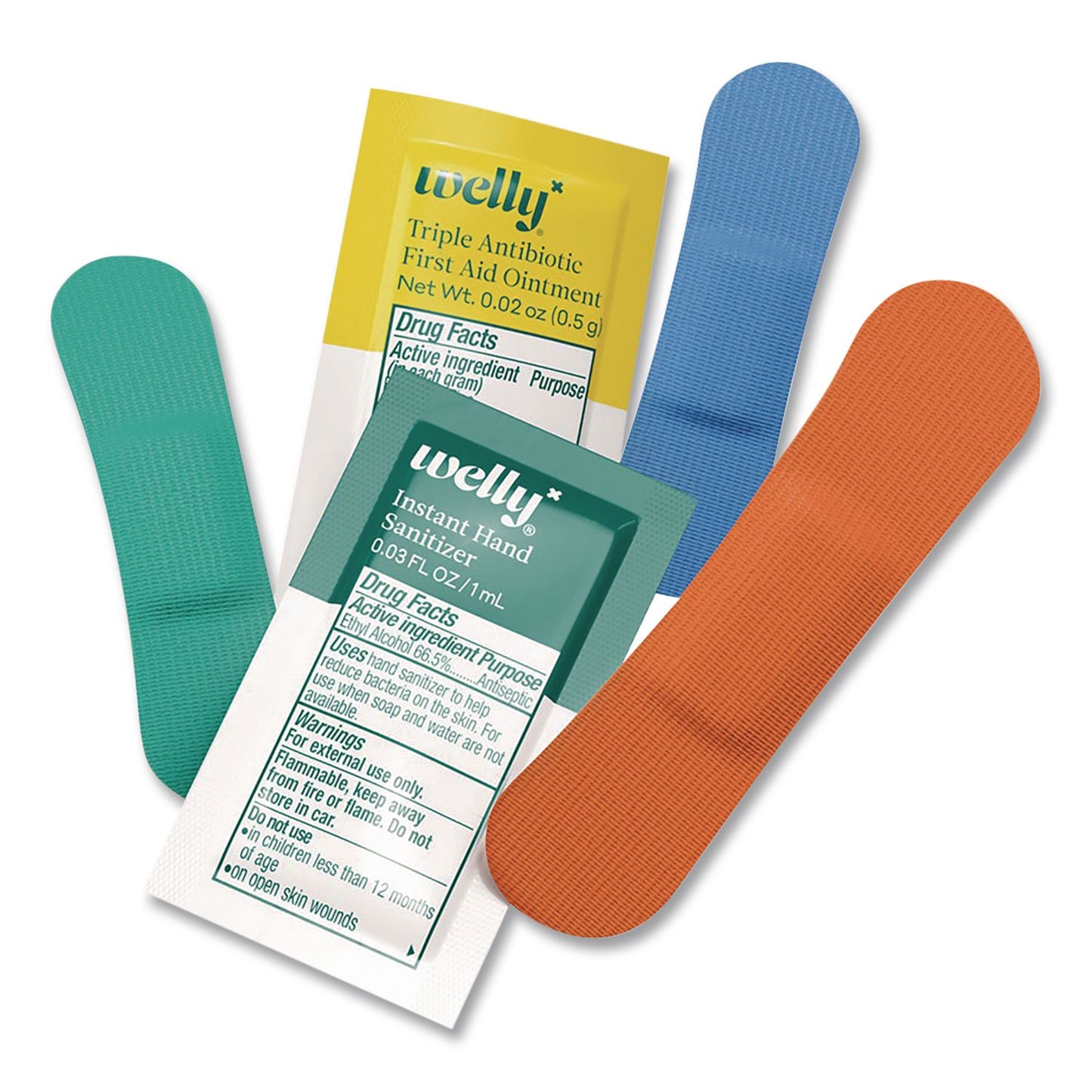 welly® Quick Fix Kit, 24 Pieces, Tin Case (LIL12014)