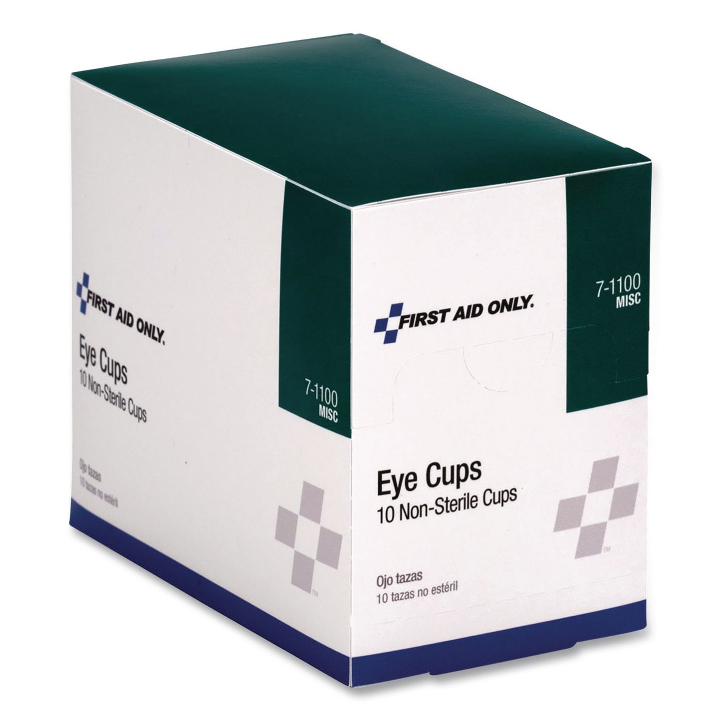 First Aid Only™ Non-Sterile Eye Cups, 10/Box (FAO71100)