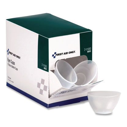 First Aid Only™ Non-Sterile Eye Cups, 10/Box (FAO71100)
