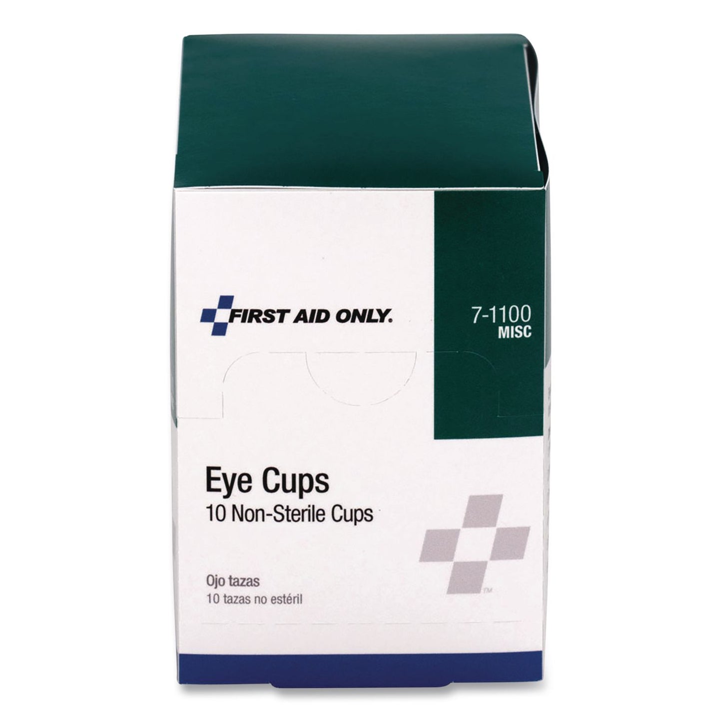 First Aid Only™ Non-Sterile Eye Cups, 10/Box (FAO71100)