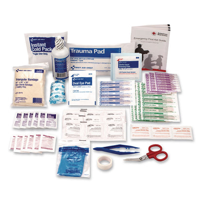 First Aid Only™ Office First Aid Kit Refill with Medication for 25 People, 106 Pieces (FAO223REFILL)