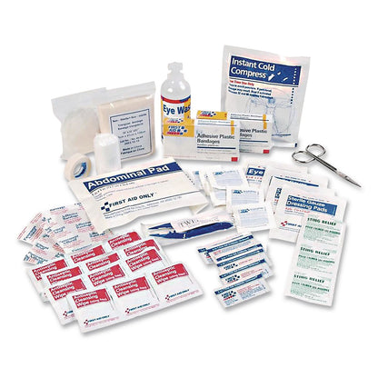 First Aid Only™ Office First Aid Kit Refill with Medication for 25 People, 106 Pieces (FAO223REFILL)