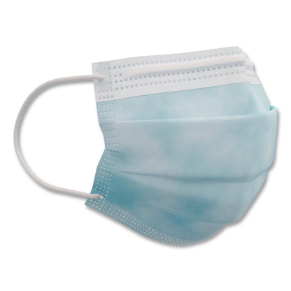 PRI-MED Medicom Confidence Ear Loop Face Mask with Air Space Technology, Polypropylene, One Size Fits Most, 50/Box,10 Boxes/Carton (PRD214115CANCT)