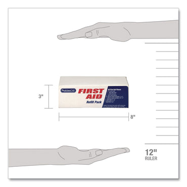 PhysiciansCare® First Aid Kit Refill for 25 People, 96 Pieces (PHY40001)
