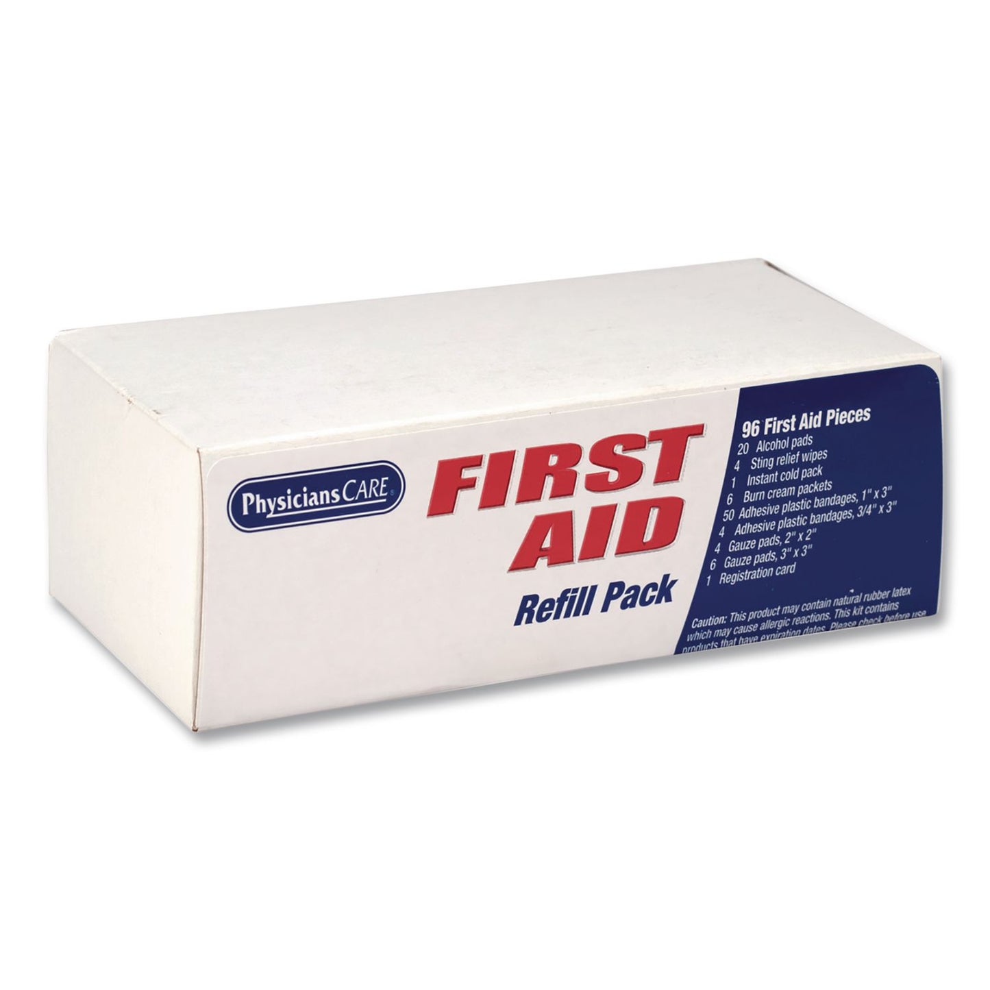 PhysiciansCare® First Aid Kit Refill for 25 People, 96 Pieces (PHY40001)