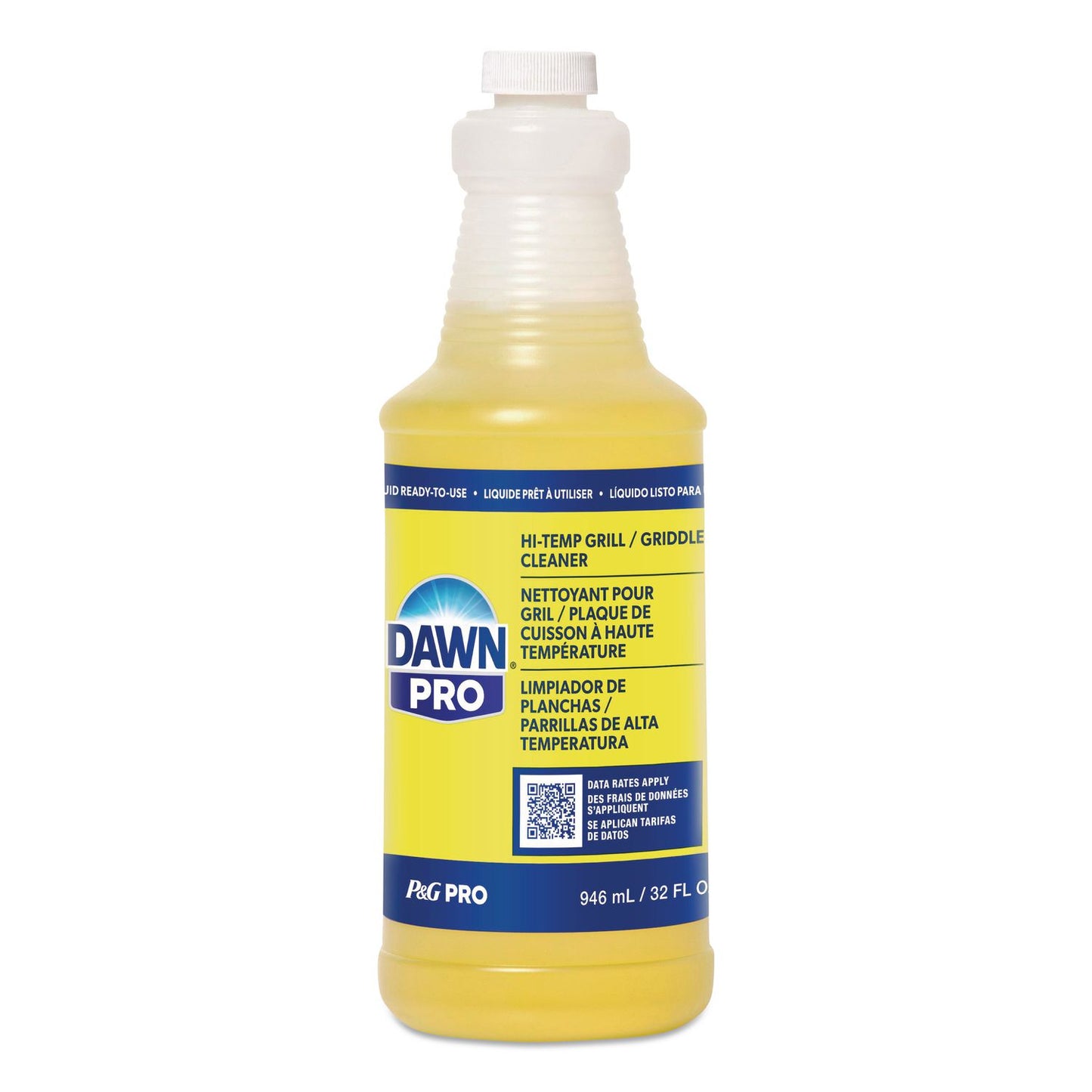 DAWN PRO Hi-Temp Grill and Griddle Cleaner, 32 oz Bottle, 6/Carton (PGC26520)