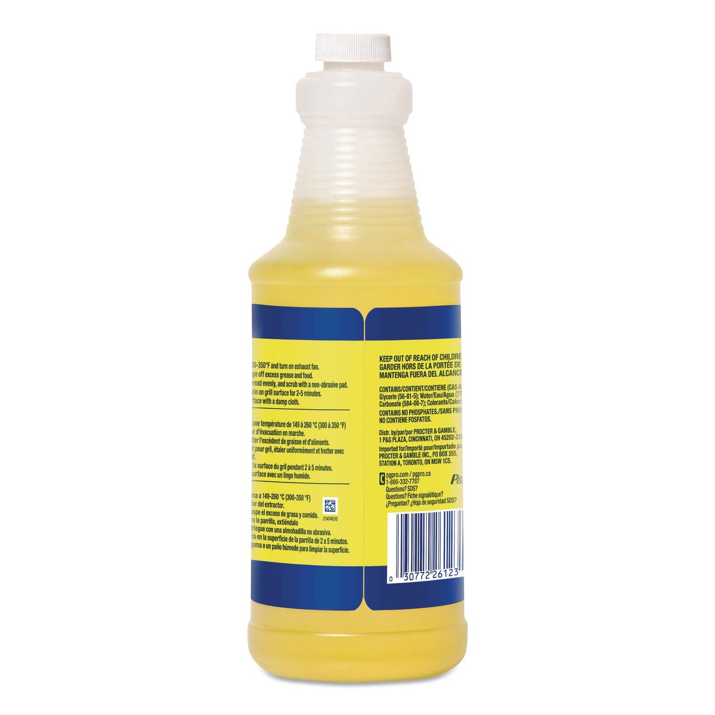 DAWN PRO Hi-Temp Grill and Griddle Cleaner, 32 oz Bottle, 6/Carton (PGC26520)