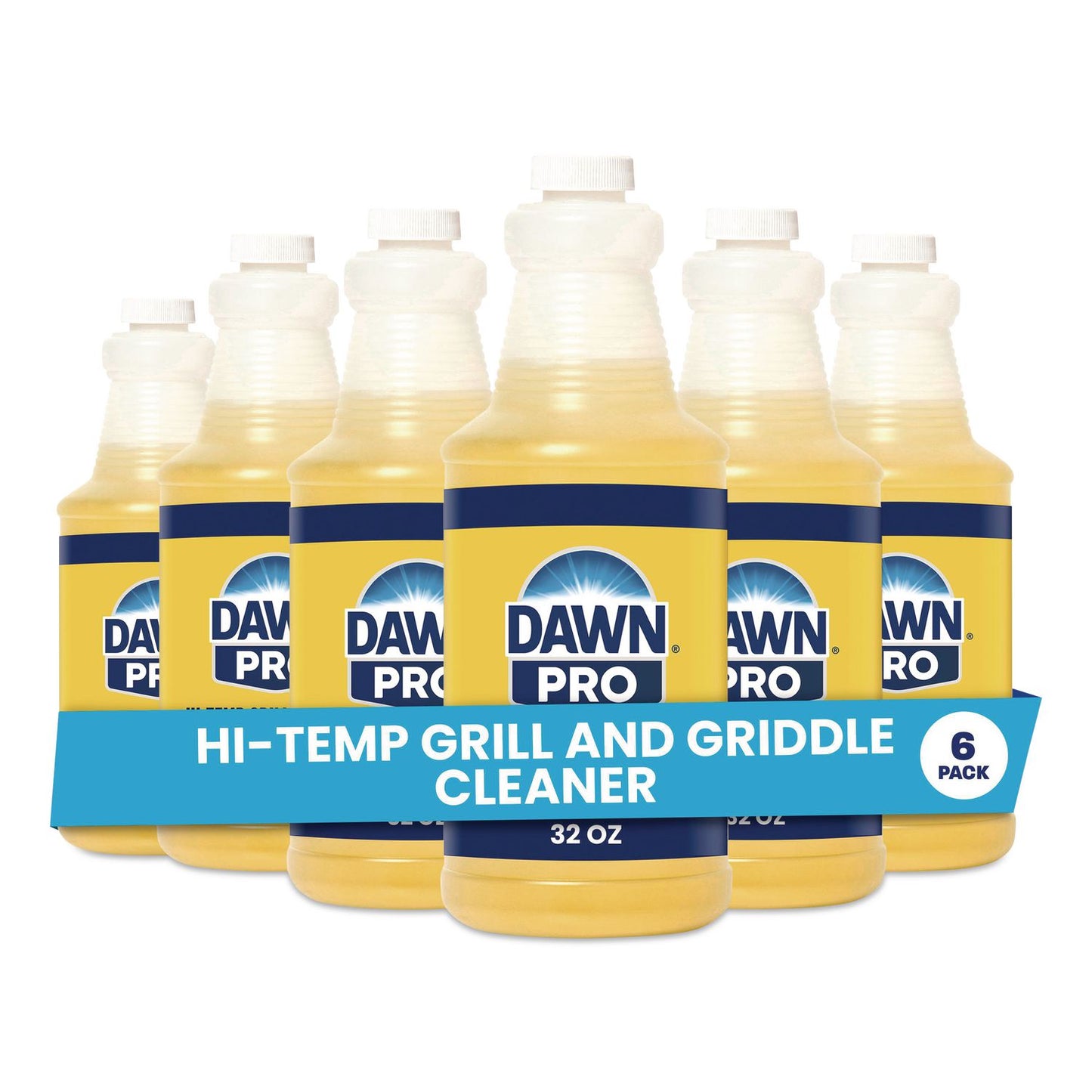 DAWN PRO Hi-Temp Grill and Griddle Cleaner, 32 oz Bottle, 6/Carton (PGC26520)