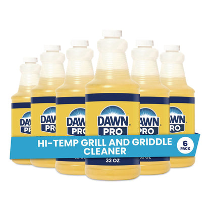 DAWN PRO Hi-Temp Grill and Griddle Cleaner, 32 oz Bottle, 6/Carton (PGC26520)