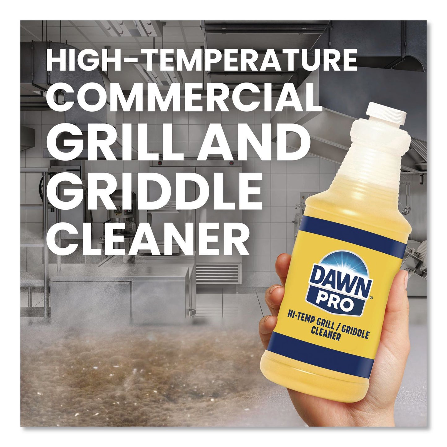 DAWN PRO Hi-Temp Grill and Griddle Cleaner, 32 oz Bottle, 6/Carton (PGC26520)
