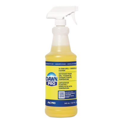 DAWN PRO Hi-Temp Grill and Griddle Cleaner, 32 oz Bottle, 6/Carton (PGC26520)