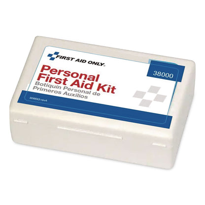 First Aid Only™ Personal First Aid Kit, 37 Pieces, Plastic Case (FAOACM38000)