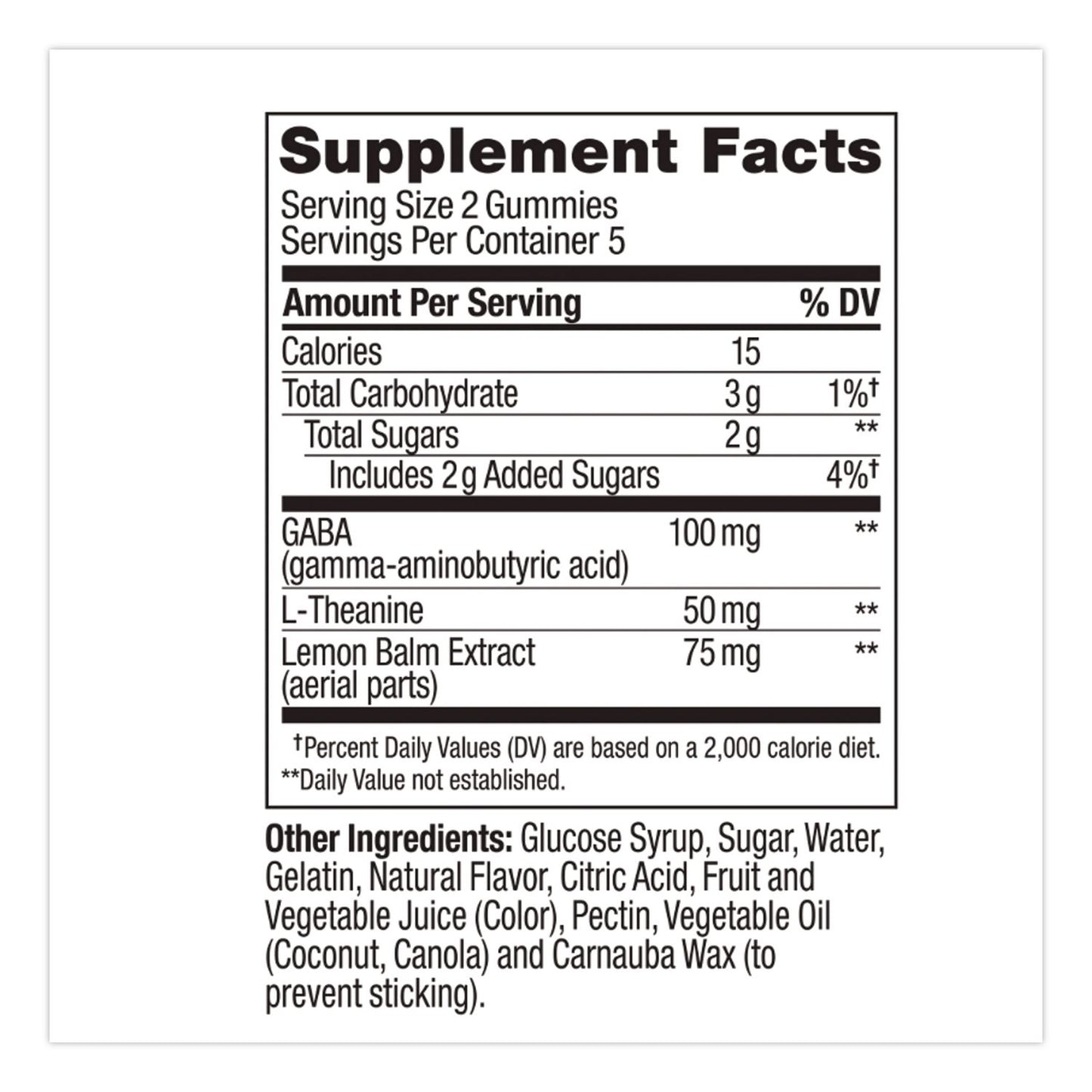 OLLY® Goodbye Stress Gummy, Berry Verbena, 10/Pack (LIL1598)
