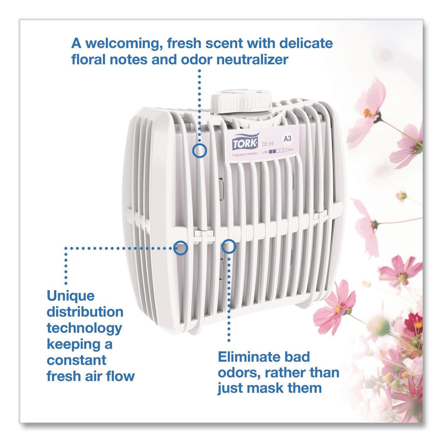 Tork® Constant Air Freshener Refill, 32 mL, 6/Carton (TRK257022)