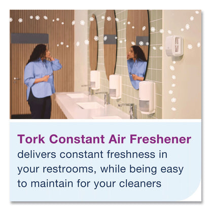 Tork® Constant Air Freshener Dispenser, 3.93 x, 4.72 x 5.98, Black, 6/Carton (TRK256023)