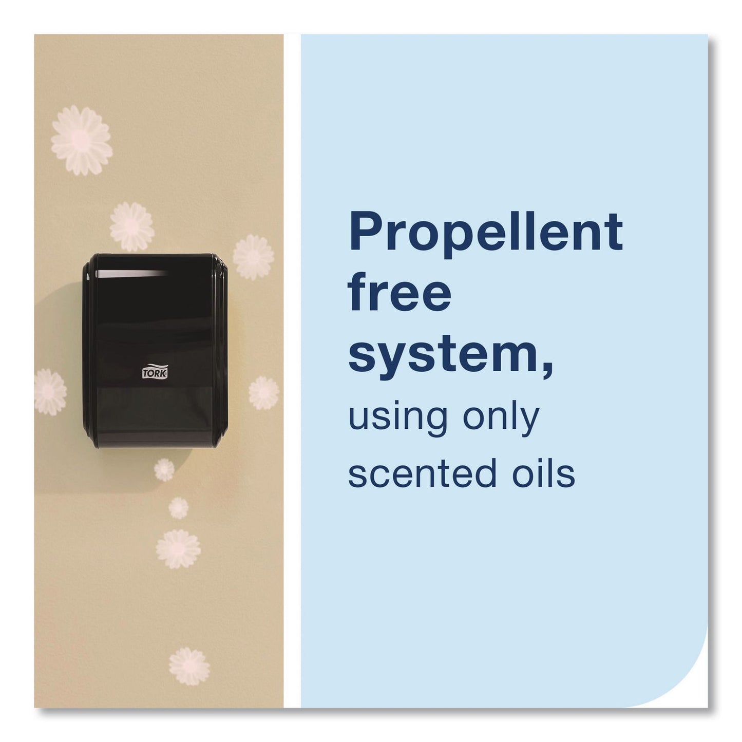 Tork® Constant Air Freshener Dispenser, 3.93 x, 4.72 x 5.98, Black, 6/Carton (TRK256023)