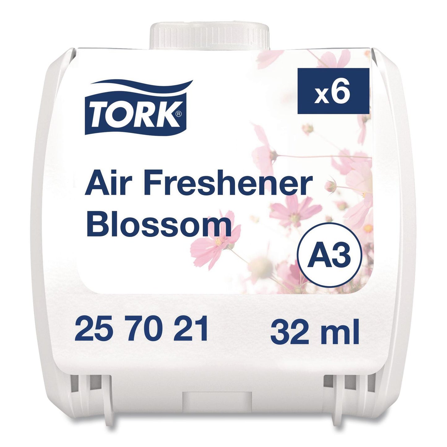 Tork® Constant Air Freshener Refill, Blossom, 32 mL, 6/Carton (TRK257021)