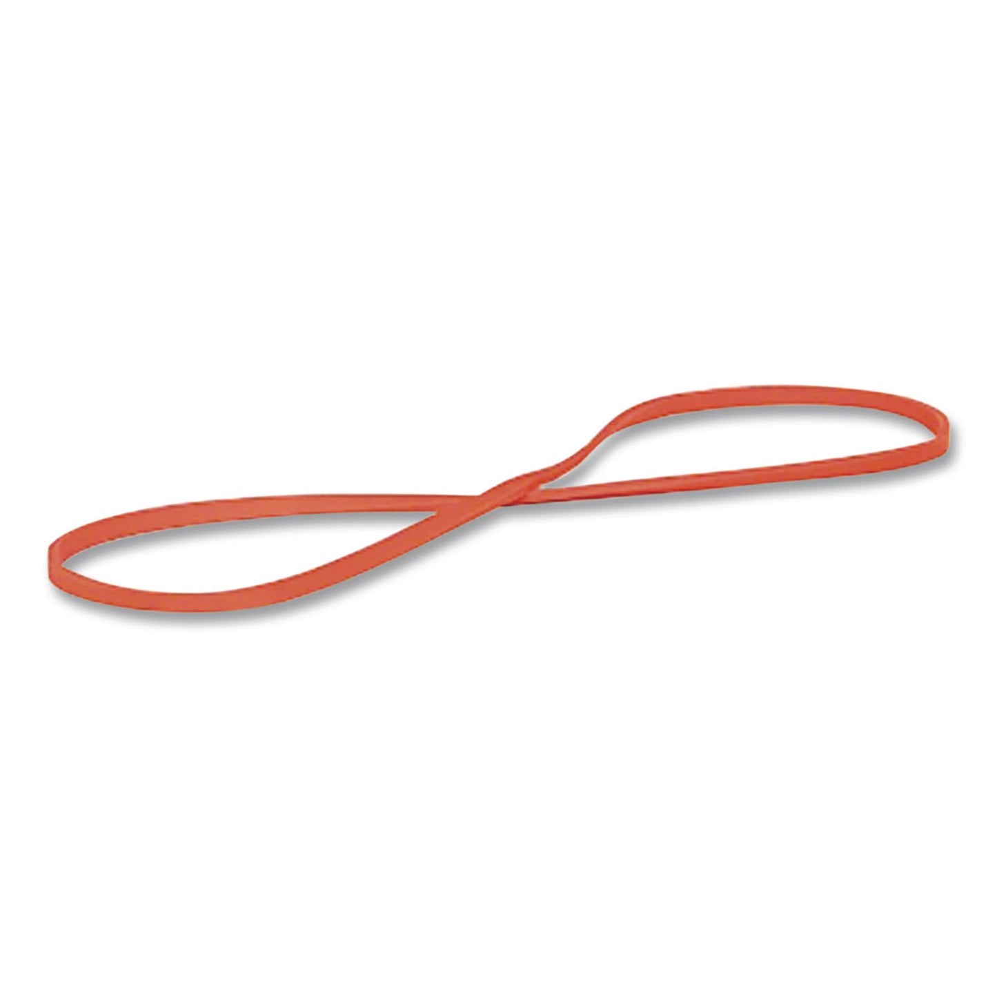 Alliance® Non-Latex Rubber Bands, Assorted Sizes, Orange, 125/Pack (ALL37548)