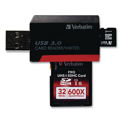 Verbatim® USB 3.0 Pocket Card Reader (VER98538)