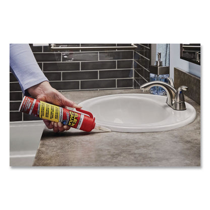 Flex Seal Products® Flex Caulk Hi-Performance Hybrid Caulk, 6.6 oz Aerosol Can, Dries Clear, 4/Carton (FSGCFSCLRR675)