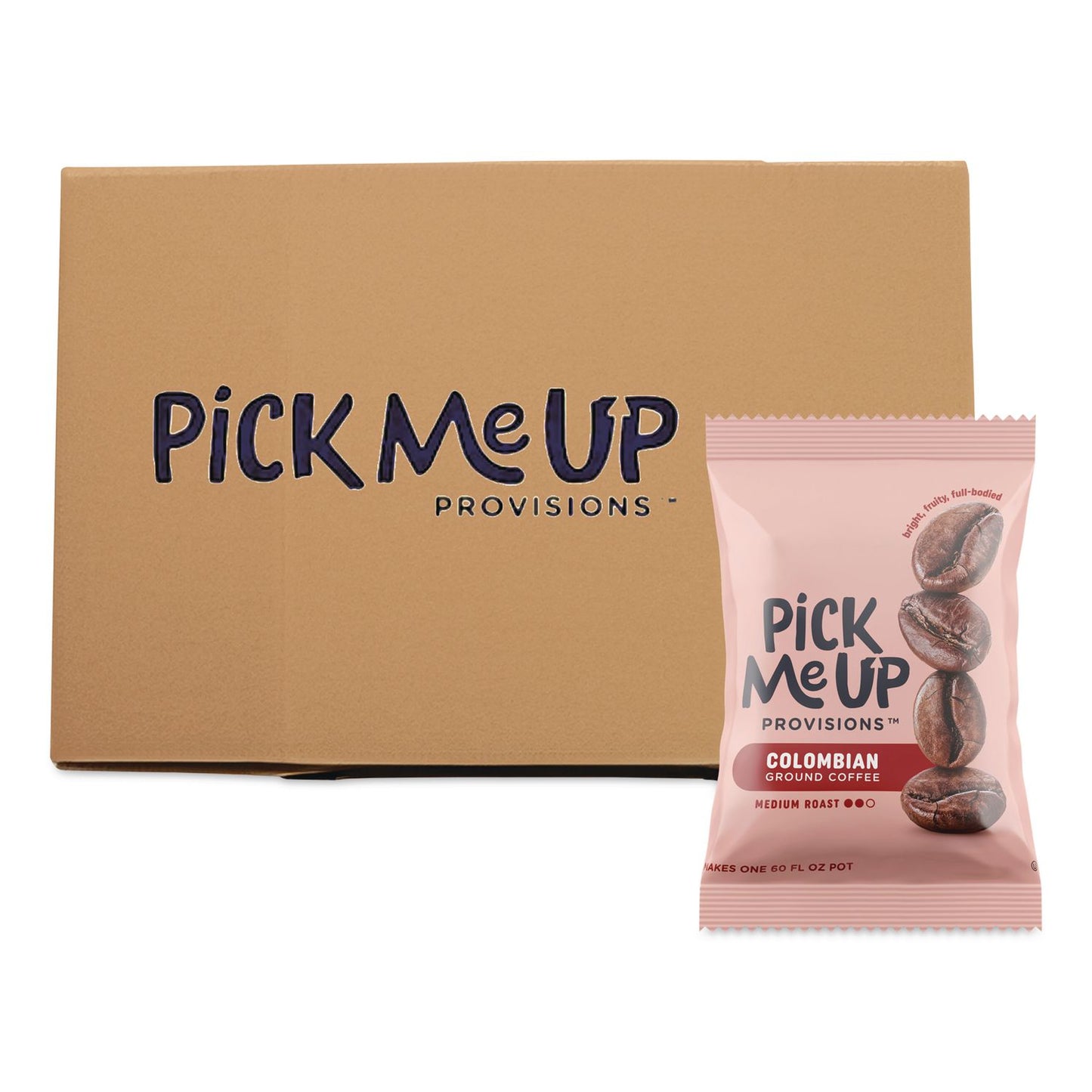 Pick Me Up Provisions™ Fraction Pack, Breakfast Blend, 1.75 oz Packet, 42/Carton (PIEBHS23737)